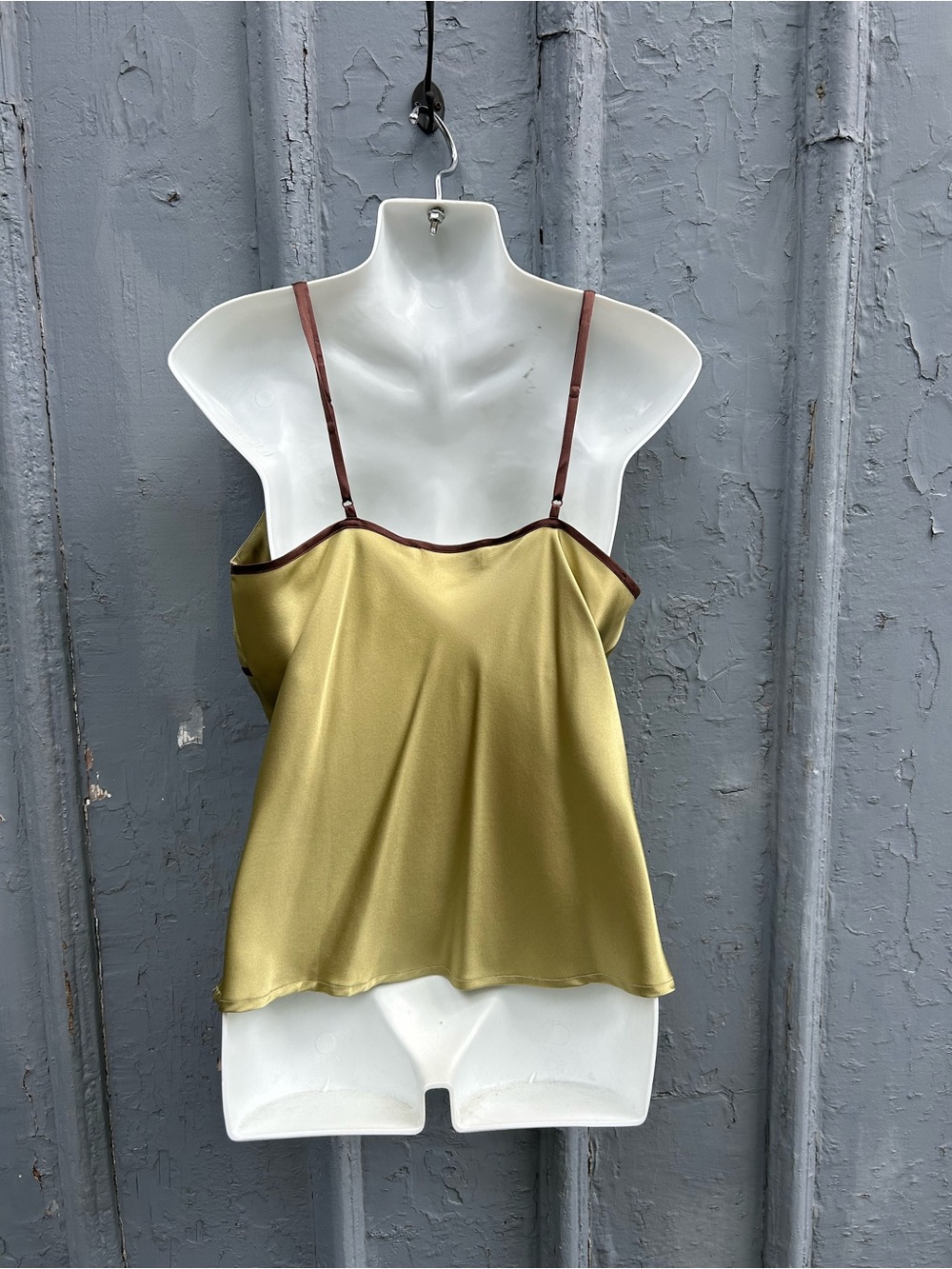 Maison Essentiale (By Reiss) 90’s It Girl Green Silk Cami, M - Picture 4 of 9